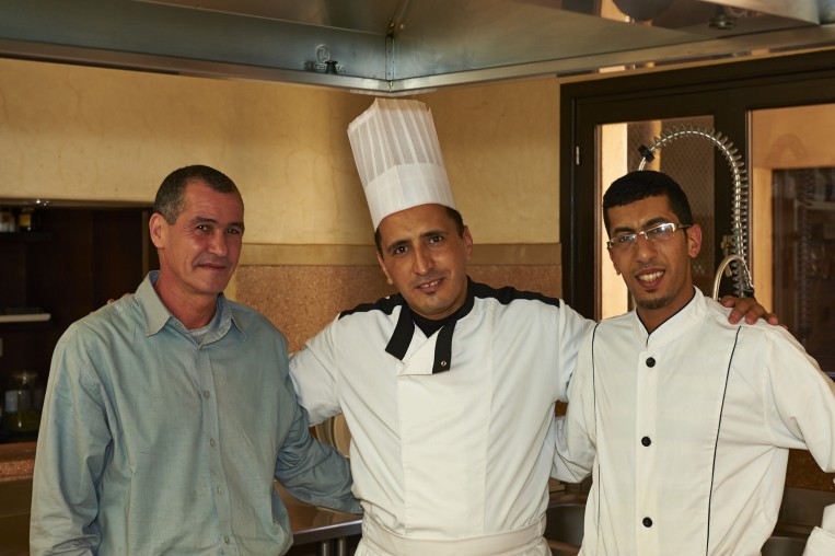 Chefs at Dar JL Hotel Morocco